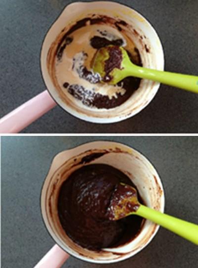 Làm kem chocolate đơn giản không cần máy 3