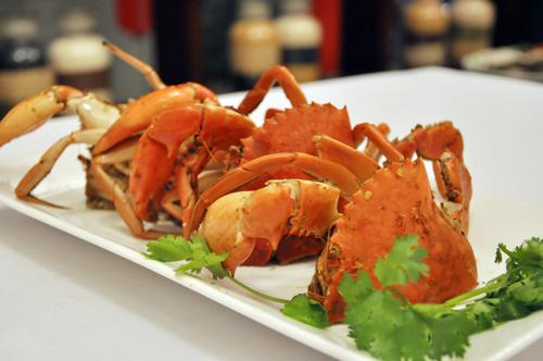 Cua nướng muối ớt